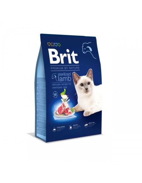 BRIT PREMIUM CAT BN STERILISED LAMB 1,5 KG