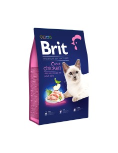 BRIT PREMIUM CAT BY NATURE ADULT CHICKEN 8 KG