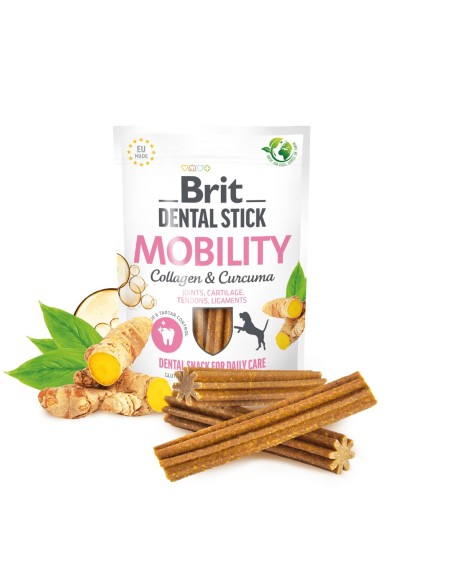 BRIT DENTAL STICK MOBILITY CURCUMA 251GR