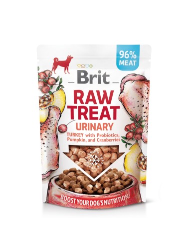 BRIT CARE RAW TREAT URINARY TURKEY 40GR