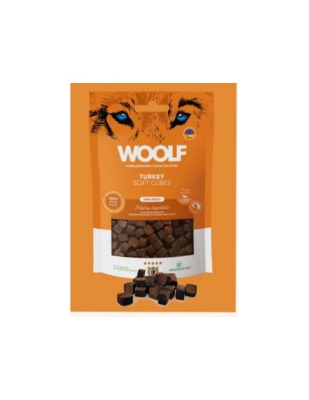 WOOLF SEMIHUMEDO MONOPROTEICO PAVO 100GR