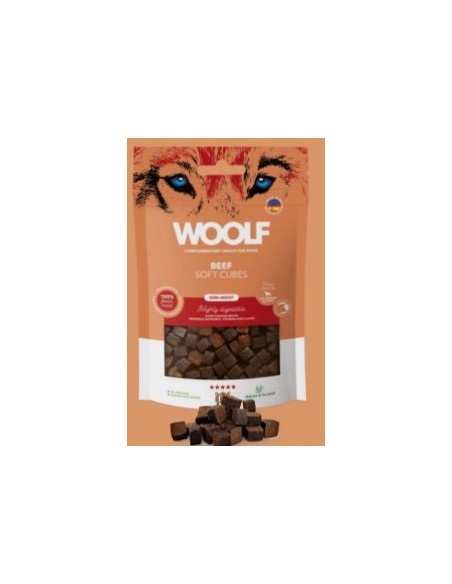 WOOLF SEMIHUMEDO MONOPROTEICO TERNERA 100GR