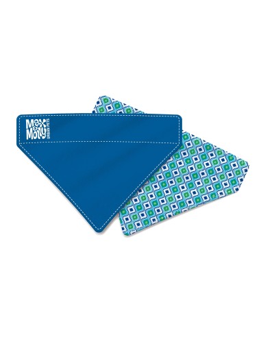 M&M BANDANA Retro Blue L 17 cm