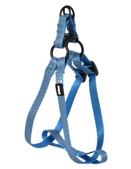 BBX ARNES AJUSTABLE, REFLECTANTE ANIMAL PRINT 15MM 35/50CM S AZUL