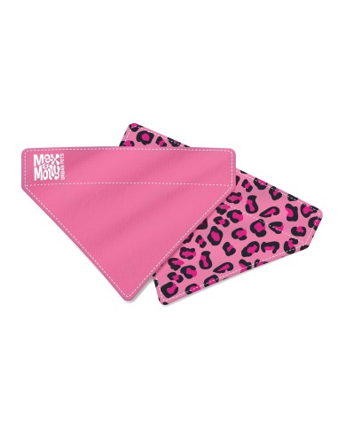 M&M BANDANA Leopard Pink S 12.5 cm