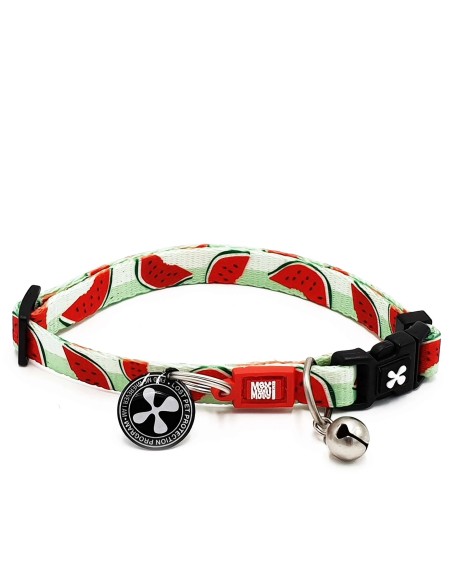 M&M COLLAR CAT Watermelon (1.0 cm. x 22x35 cm.)