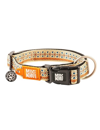 M&M COLLAR ID/SMART Ethnic L (2.5 cm. x 36/62 cm.)