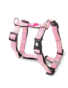 M&M ARNES H Retro Pink XS (1.0 cm. x 24-39/32-40 cm.) Hasta 9 Kg.