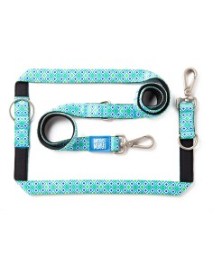 M&M CORREA MULTI Retro Blue S (1.5 cm. x 200 cm.)