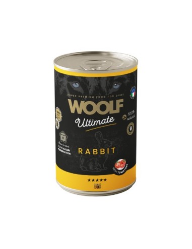 Woolf Ultimate Húmedo Perro - Conejo 400gr