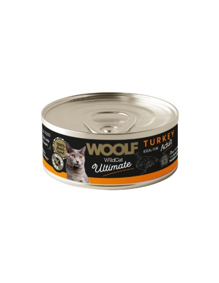 Woolf Ultimate Húmedo Gato Adulto Pavo 85gr