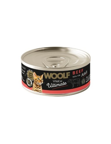 Woolf Ultimate Húmedo Gato Adulto Ternera 85gr