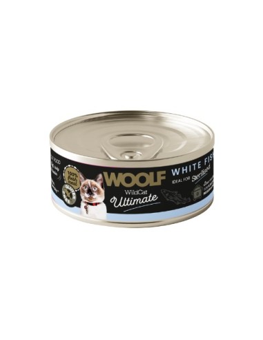 Woolf Ultimate Húmedo Gato Adulto - Esterilizado Pescado Blanco 85gr