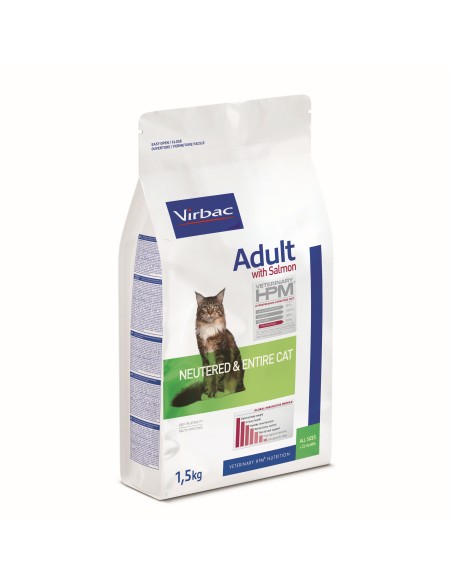 VB Adult with salmon Neutered & Entire CAT 1,5kg