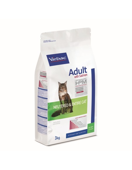 VB Adult with salmon Neutered & Entire CAT 3kg