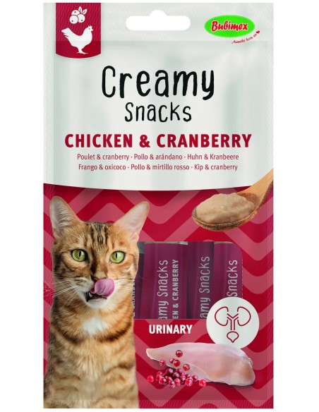 BBX Creamy Snack Urinary de Pollo y Arándanos (4p)
