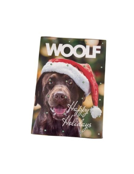 WOOLF CALENDARIO ADVIENTO NAVIDAD PERROS SNACKS 100GR