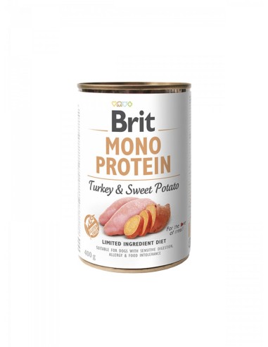 BRIT MONO PROTEIN PAVO & PATATA 400GR