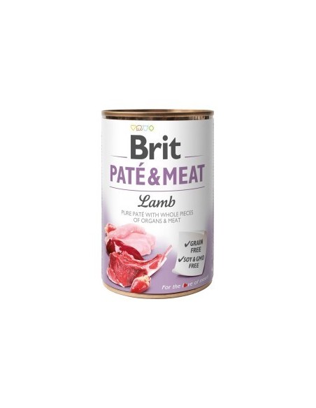 BRIT PATE & MEAT LAMB 400 GR