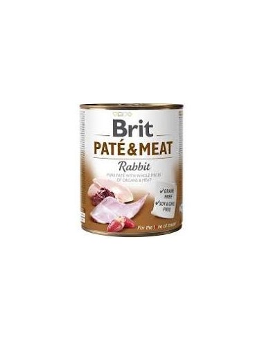 BRIT PATE & MEAT RABBIT 800 GR