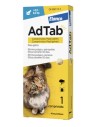 ADTAB 48MG GATOS (2-8KG) 1 COMP. MASTIC. AZ.CLARO