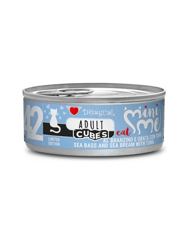 DISUGUAL CAT MINI-ME 42 CUBES SEA BASS AND SEA BREAM WITH TUNA 85 GR (12)