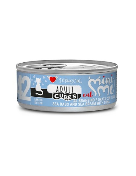 DISUGUAL CAT MINI-ME 42 CUBES SEA BASS AND SEA BREAM WITH TUNA 85 GR (12)