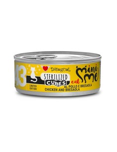 DISUGUAL CAT MINI-ME 43 CUBES STERILIZED CHICKEN AND BRESAOLA 85 GR (12)