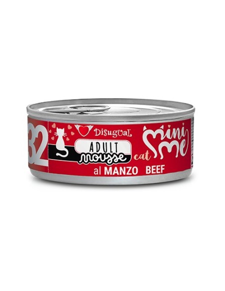 DISUGUAL CAT MINI-ME 32 MOUSSE BEEF 85 GR (12)