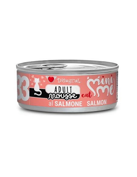 DISUGUAL CAT MINI-ME 33 MOUSSE SALMON 85 GR (12)