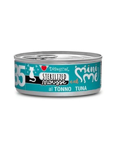 DISUGUAL CAT MINI-ME 35 MOUSSE STERILIZED TUNA 85 GR (12)