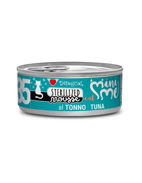 DISUGUAL CAT MINI-ME 35 MOUSSE STERILIZED TUNA 85 GR (12)