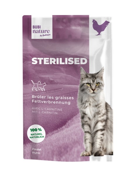 BBX NATURE CAT FILET de POLLO (SOBRE 24UD) 70 g ESTERILIZADO