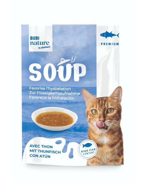 BBX BUBI NATURE CAT SOUP ATUN 50GR (HIGH PROTEIN) (12)