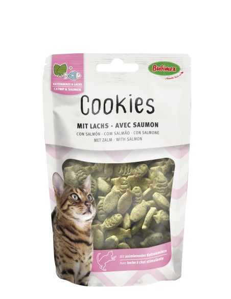 BBX COOKIES CON SALMON Y HIERBA GATERA 50GR