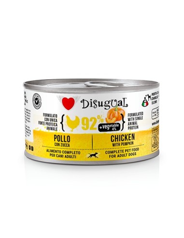 DISUGUAL DOG VEGETABLE CHICKEN WITH PUMPKIN 150 GR