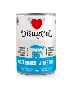 DISUGUAL DOG MONO WHITE FISH 400 GR (6)