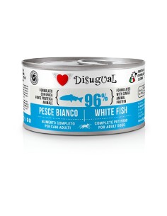 DISUGUAL DOG MONO WHITE FISH 150 GR (12)