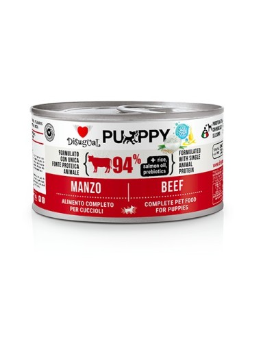 DISUGUAL DOG MONO PUPPY BEEF 150 GR (12)