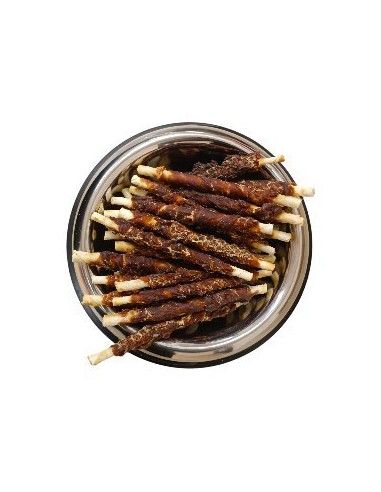 SNACK NATURAL PALITO DE PIEL CON POLLO 500GR