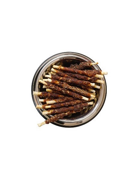 SNACK NATURAL PALITO DE PIEL CON POLLO 500GR