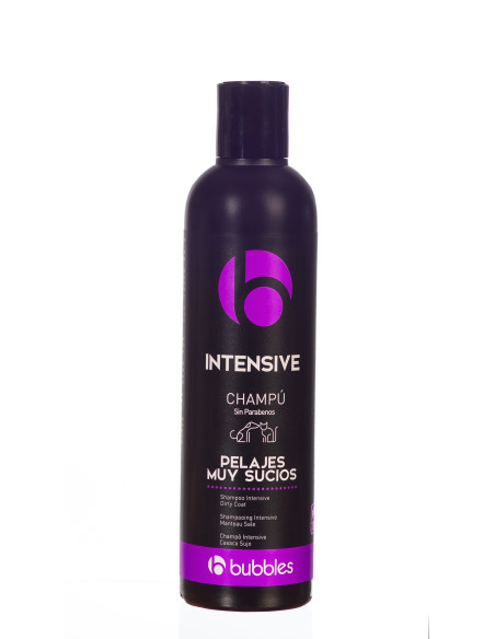 BUBBLES CHAMPU INTENSIVE PELAJES MUY SUCIOS 250ML