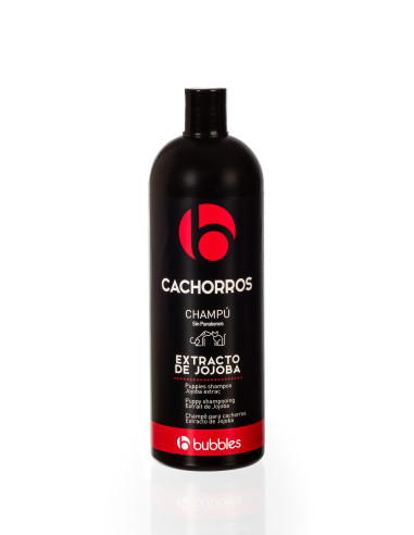 BUBBLES CHAMPU CACHORROS JOJOBA 1000ML