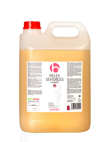 BUBBLES CHAMPU PIELES SENSIBLES AL 5000 ML