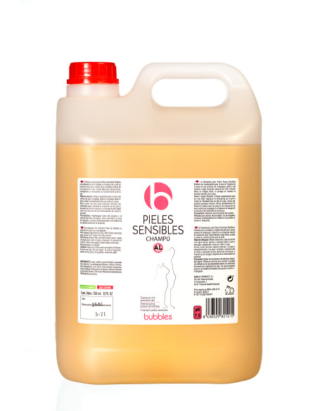 BUBBLES CHAMPU PIELES SENSIBLES AL 5000 ML