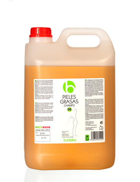 BUBBLES CHAMPU PIELES GRASAS SB 5000 ML