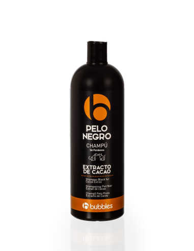 BUBBLES CHAMPU PELO NEGRO CACAO 1000ML