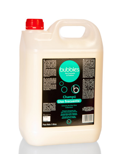 BUBBLES CHAMPU USO FRECUENTE ALOE & BAMBOO 5000ML
