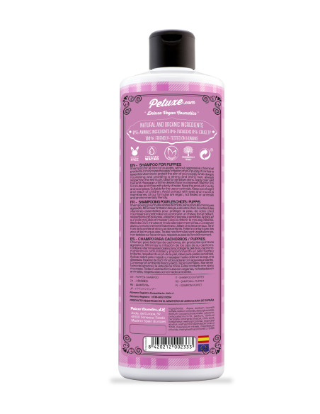 PETUXE CHAMPU CACHORROS 500ML