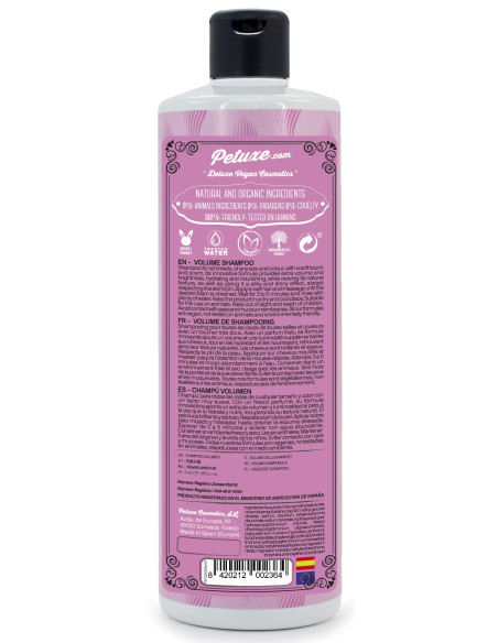 PETUXE CHAMPU VOLUMEN 500ML
